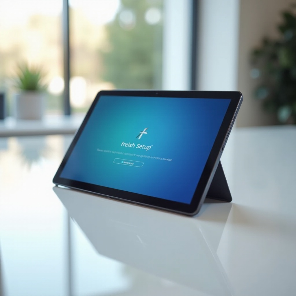 samsung tablet werkseinstellung