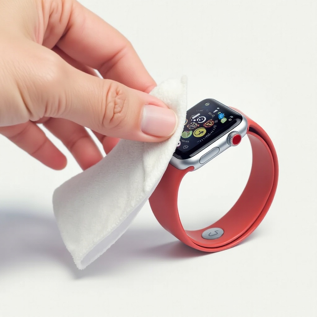 apple watch armband reinigen verfärbt